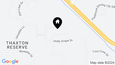 Map of 4753 Holly Grape Drive, Atlanta GA, 30331