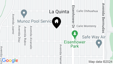 Map of 53330 Avenida Vallejo, La Quinta CA, 92253