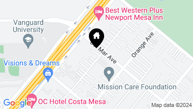 Map of 2575 Elden Avenue 2, Costa Mesa CA, 92627