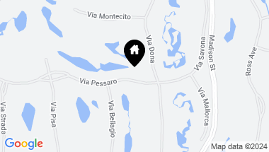 Map of 80790 Via Pessaro, La Quinta CA, 92253