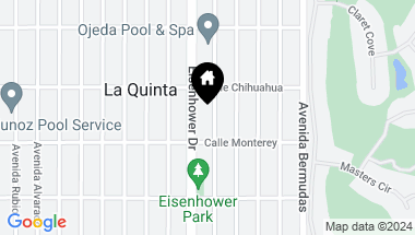 Map of 53145 Avenida Martinez, La Quinta CA, 92253