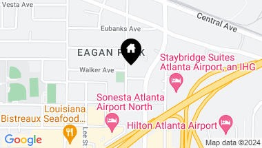 Map of 3378 Bachelor Street, Atlanta GA, 30344