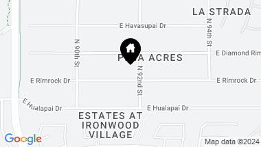 Map of 9068 E RIMROCK Drive, Scottsdale AZ, 85255