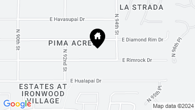 Map of 9246 E RIMROCK Drive, Scottsdale AZ, 85255