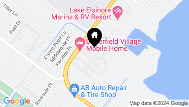 Map of 32900 Riverside Drive 95, Lake Elsinore CA, 92530