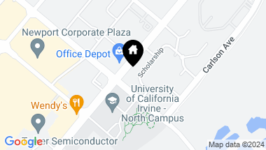 Map of 5038 Scholarship, Irvine CA, 92612