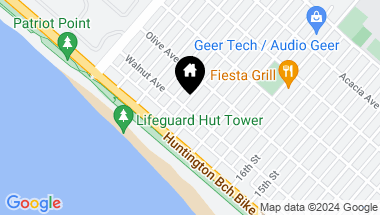 Map of 201 19th Street, Huntington Beach CA, 92648