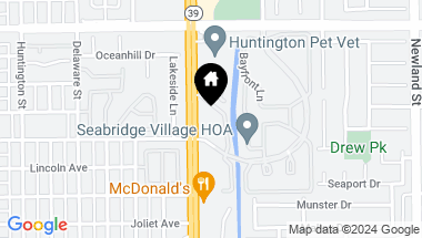 Map of 20191 Cape Coral Lane 3-103, Huntington Beach CA, 92646