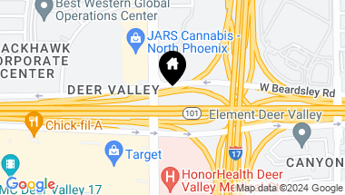Map of 0000 W XXXXXXXX Avenue, Phoenix AZ, 85023