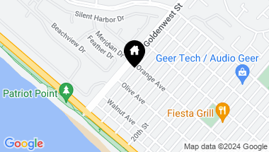 Map of 317 22nd Street, Huntington Beach CA, 92648