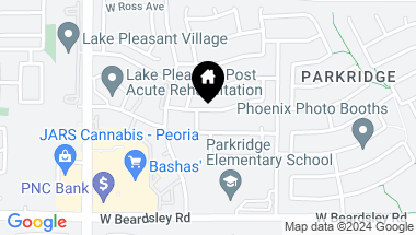 Map of 10005 W MOHAWK Lane, Peoria AZ, 85382