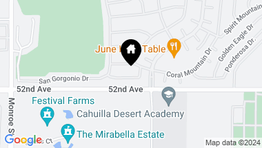Map of 82420 Murray Canyon Drive, Indio CA, 92201