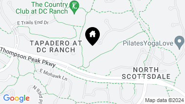 Map of 9820 E Thompson Peak Parkway # 732, Scottsdale AZ, 85255