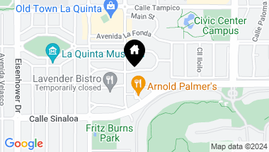 Map of 78155 Calle Cadiz, La Quinta CA, 92253
