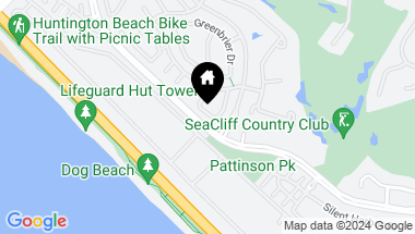 Map of 6182 Fernwood Drive, Huntington Beach CA, 92648