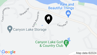 Map of 240 Champion, Canyon Lake CA, 92587