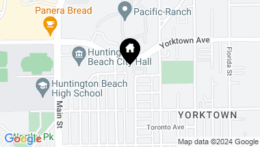 Map of 215 Wichita Avenue 106, Huntington Beach CA, 92648