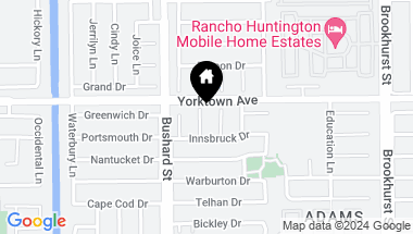 Map of 19532 Tuckahoe circle, Huntington Beach CA, 92646