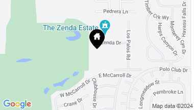 Map of 82605 Zenda Drive, Indio CA, 92201