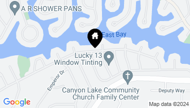 Map of 23562 cruise circle, Canyon Lake CA, 92587