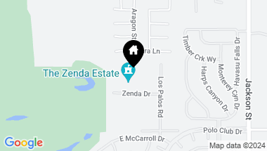 Map of 82620 Zenda Drive, Indio CA, 92201