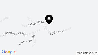 Map of 11450 E HIDEAWAY Lane, Scottsdale AZ, 85255