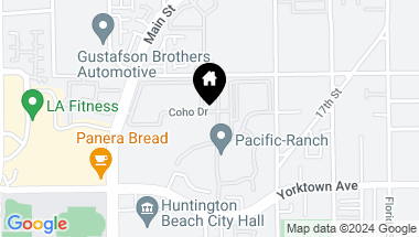 Map of 7442 Coho Drive 112, Huntington Beach CA, 92648