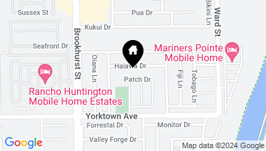 Map of 10181 Patch Drive, Huntington Beach CA, 92646