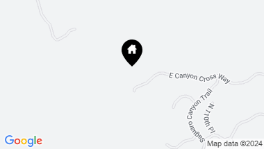 Map of 10804 E CANYON CROSS Way, Scottsdale AZ, 85255