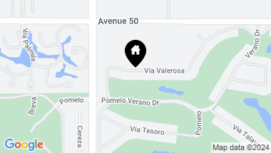 Map of 80135 Via Valerosa, La Quinta CA, 92253