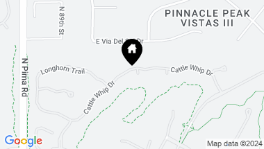 Map of 9290 E Thompson Peak Parkway # 453, Scottsdale AZ, 85255