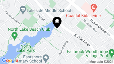 Map of 95 Lakeshore 51, Irvine CA, 92604