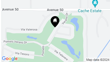 Map of 50485 Verano Drive, La Quinta CA, 92253