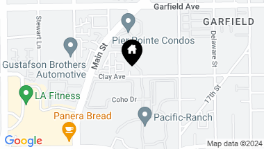 Map of 7465 Clay Avenue, Huntington Beach CA, 92648