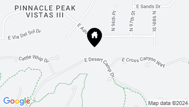 Map of 9290 E THOMPSON PEAK Parkway # 493, Scottsdale AZ, 85255