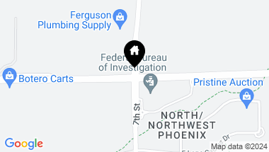 Map of 3 E Assisted Living Drive, Phoenix AZ, 85050