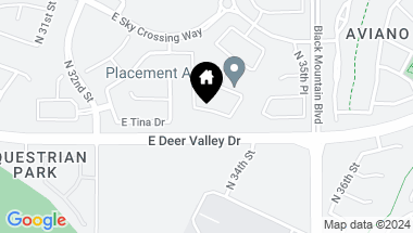Map of 3405 E TINA Drive, Phoenix AZ, 85050