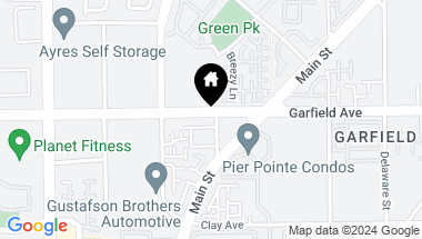Map of 7352 Garfield Avenue C, Huntington Beach CA, 92648