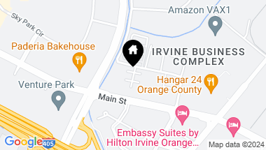 Map of 107 Citysquare, Irvine CA, 92614