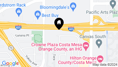 Map of 13661 Olympic Avenue, Costa Mesa CA, 92626