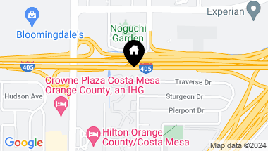 Map of 608 Rainier Way 211, Costa Mesa CA, 92626