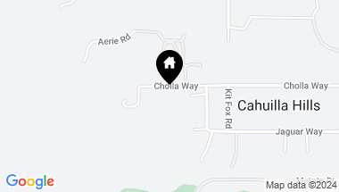 Map of 71373 Cholla Way, Palm Desert CA, 92260