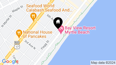 Map of 507 Ocean Blvd. N, Myrtle Beach SC, 29577