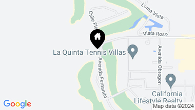Map of 77080 Avenida Fernando, La Quinta CA, 92253