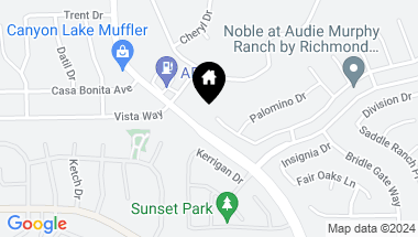 Map of 29355 Santa Ynez Circle, Menifee CA, 92584