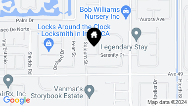 Map of 48789 Cascade Street, Indio CA, 92201