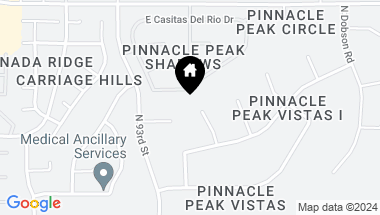 Map of 23030 N 94TH Street, Scottsdale AZ, 85255