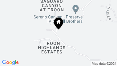 Map of 11952 E CASITAS DEL RIO Drive, Scottsdale AZ, 85255