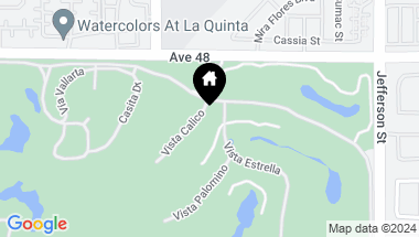 Map of 48230 Vista Calico, La Quinta CA, 92253