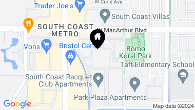 Map of 1030 W Macarthur Boulevard 22, Santa Ana CA, 92707